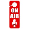 GRAPHICS & MORE On Air Microphone Recording Radio Podcast Plastic