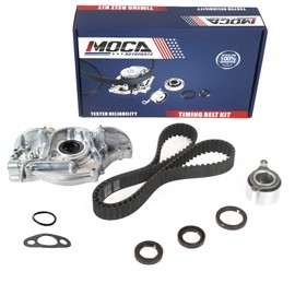 MOCA Timing Belt Kit and Oil Pump Compatible with 1994-1995 for Honda Civic del Sol 1.6L 1588CC 98Cu. In. l4 GAS DOHC Naturally Aspirated