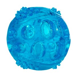 Fancy Pets Juguete Pelota Flexible para Perros GDE con Sonido Squeaker para Morder y Jugar