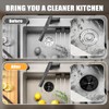 3 3/8" Garbage Disposal Splash Guard QCB-AM for Insinkerator Evolution