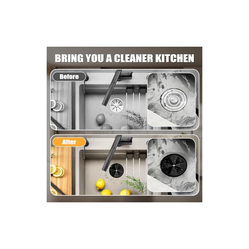 3 3/8" Garbage Disposal Splash Guard QCB-AM for Insinkerator Evolution