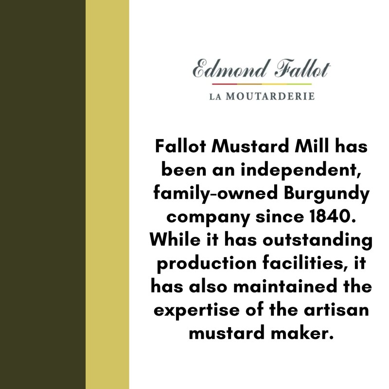 Edmond Fallot Green Peppercorn Dijon Mustard by Edmond Fallot