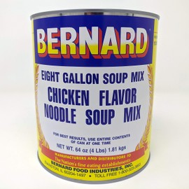 Chicken Noodle Soup Mix SURVIVAL FOOD Emergency 170 SERVINGS, ONE #10 can