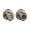 Kwikset 93001-869 Tylo Bed & Bath Knob in Antique Brass,