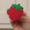 Knobēz: Decorative Knob Covers - Strawberry - 12pk - Stretch