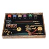 Feather Pen Set European Style British Retro Lacquer Stamp Dipped