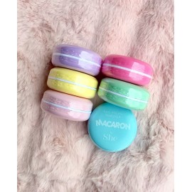 S.he Makeup 6 PCs S.he MACARON Nail Polish Remover Scent Pads Wipes All 6 Pastel Colors