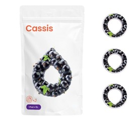 Fragrance Pods Original for Air Up Bottle with Refreshing Cassis Flavour - 0 Sugar, 0 Calories Only Natural Aroma - 3x Air Up Pods for 15L Water with Flavour by Fragrance