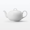 MUJI 83444211 Everyday Teapot, White, 23.7 fl oz (700 ml)