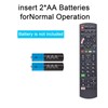 Universal Remote Control Compatible with Panasonic Plasma Viera Smart LCD