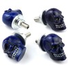 Bashineng Skull License Plate Screw 4 Pack Universal Cars Truck