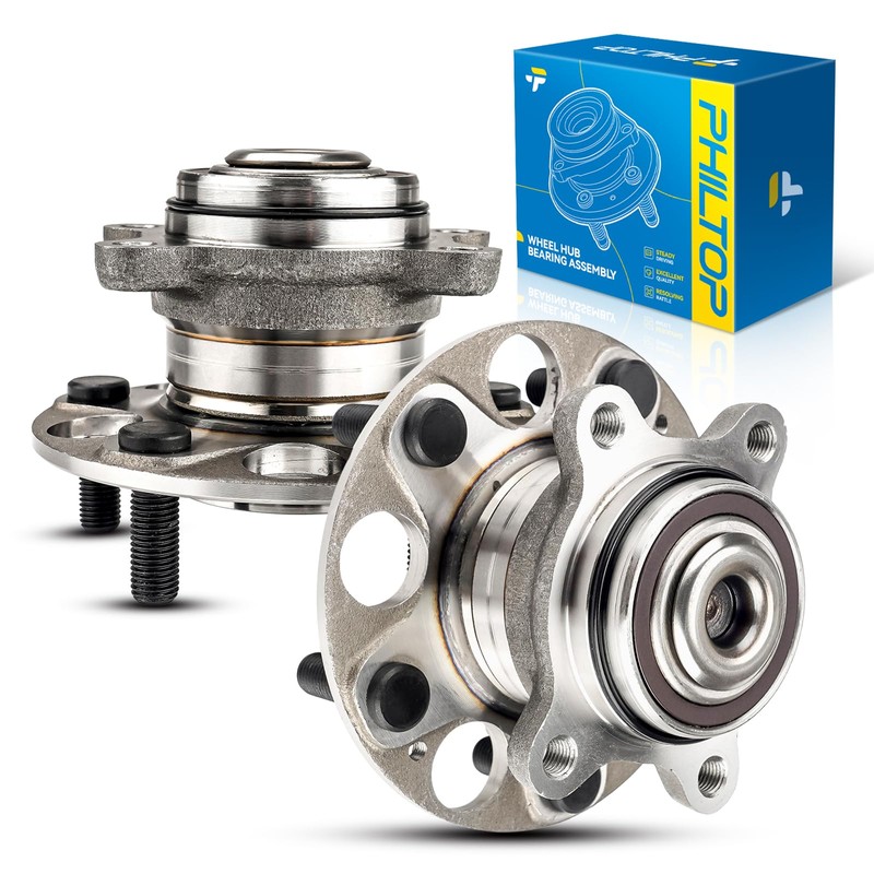 PHILTOP 512257 Rear Wheel Bearing Hub Assembly for Honda Civic