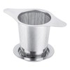 RIKONDA Universal Tea Infuser with Lid - Stainless Steel Loose