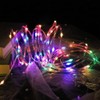 DAHAN 32 m 300 LED Luces Solares Navideñas de Cable