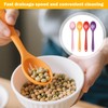 4 Pcs Slotted Spoons For Cooking,Nonstick Mixing Serving Spoons,For Kitchen
