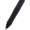 PILOT BKAS-60F-CBY 3色アクロボールペン 蛍光ペン付き アクロボールスポットライター付き ブラック/レッド/ブルーインク クリアブラックボディ イエロー蛍光ペン付き