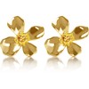 Sterling Silver Flower Minimalist Stud Earring (Lily)