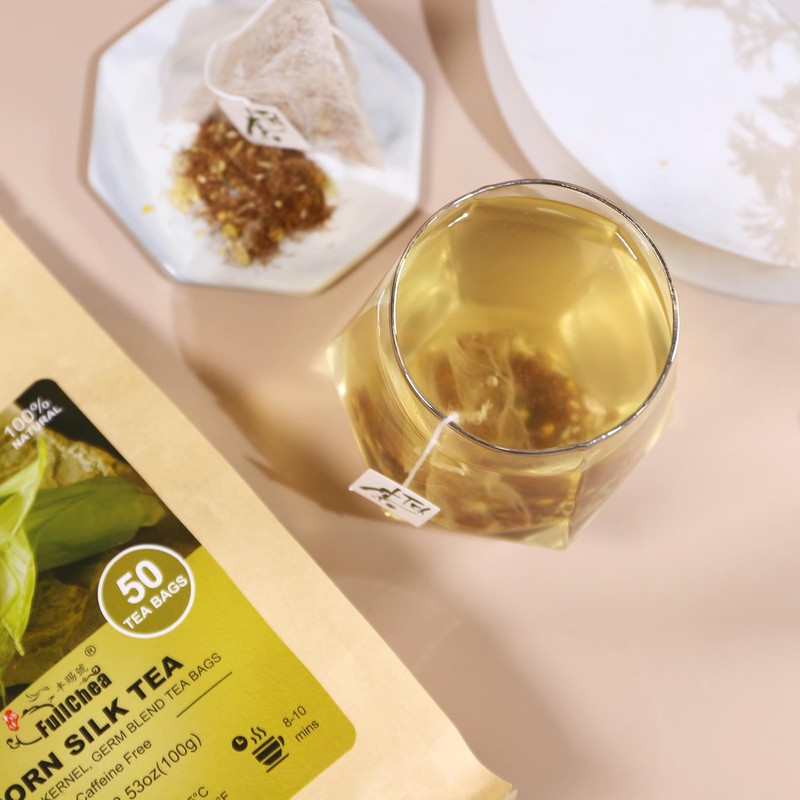 FullChea Fullchea - Corn Silk Tea Bags, 50 Counts -