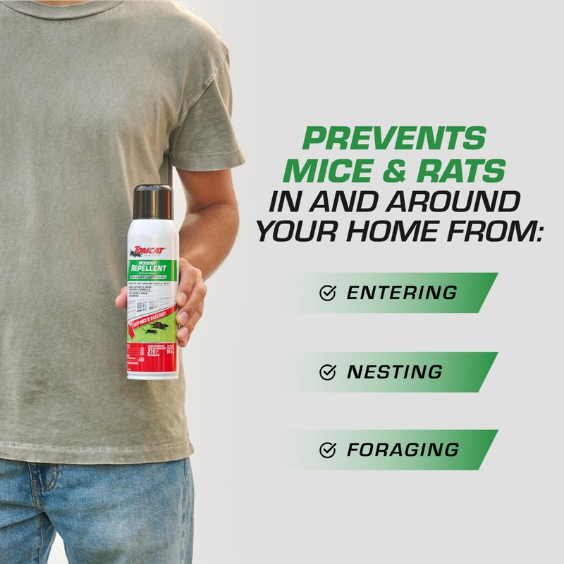 Tomcat Rodent Repellent for Indoor and Outdoor Mouse and Rat