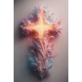 Christian Gift For Women Notebook, Religious Gift, Christian Journal Aesthetic, Faith Based Gifts: "Be still and know that I am God" Printed On The Back. A5 160 Page Lined Composition Book