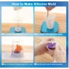 64OZ Silicone Mold Making Kit – Fast Cure, Elastic Liquid
