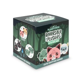 TeeTurtle 3" Reversible Mystery Box Plushie - Cute Cryptids Series - Surprise Soft Stuffed Animal Blind Box