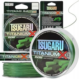 Braided Fishing Line 150 m Titanium X8 0.24 mm 41.3 kg