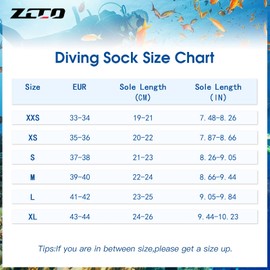 ZCCO Neoprene Socks 3mm Wetsuit Booties Shoes Sand Skin Surfing Diving Snorkelling Fins Beach Socks for Men Women Swimming Water Sports Outdoor, gray, XS-S