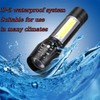 CLEZGO Rechargeable Flashlights High Llumens LED-Mini USB Rechargeable Flashlight for