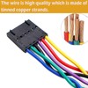 Micarun 6 Pins Instrument Cluster Gauges Jumper Connector Wiring Harness