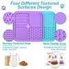 2PCS Licking Mat for Dogs with Suction Cups, Premium Lick