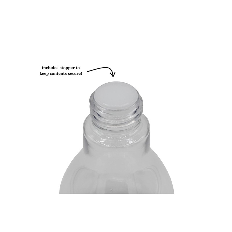 Creative Hobbies® Clear Fillable Plastic Light Bulbs – DIY Crafts,