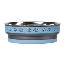 Loving Pets Corsa Pet Bowl for Dogs, Small, Rapid Blue