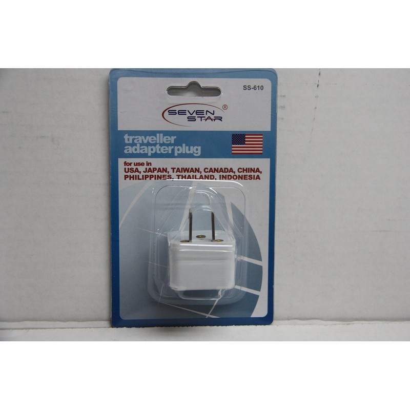 SEVENSTAR Universal to North America Plug Power Converter (SS 610