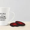 Black Spider Web Steering Wheel Cover with 2PCS Car Coasters