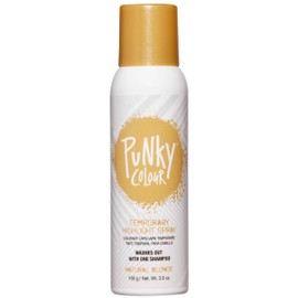 Punky Temporary Hair Highlight Spray – Natural Blonde, Washes Out, Temporary Hair Color Spray for Kids, Women, Hair-Dye, 3.5 oz, 1 Pack