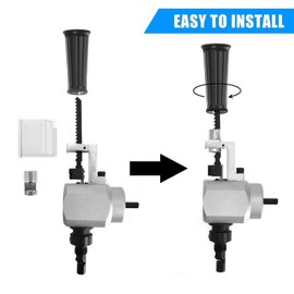 Double Head Sheet Nibbler Metal Cutter, Adjustable Drill Attachment Cutting Tools for Straight Curve and Circle Cutting, Suitable for Workshop, Home DIY, Car Repair