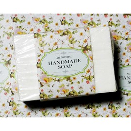 ZZYBIA Wrap Paper Tape for Homemade Soap Bar Handmade Products V3 20pcs (V3 - Pastoral Floral)