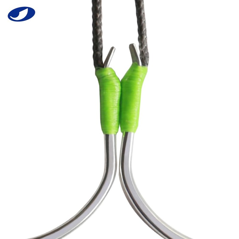 OCEAN CAT 10 Pcs Fishing Assist Black Mamba Braided Jigs