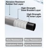 KARHDIR Pressure Washer Hose 75FT 3/8" for Cold and Hot