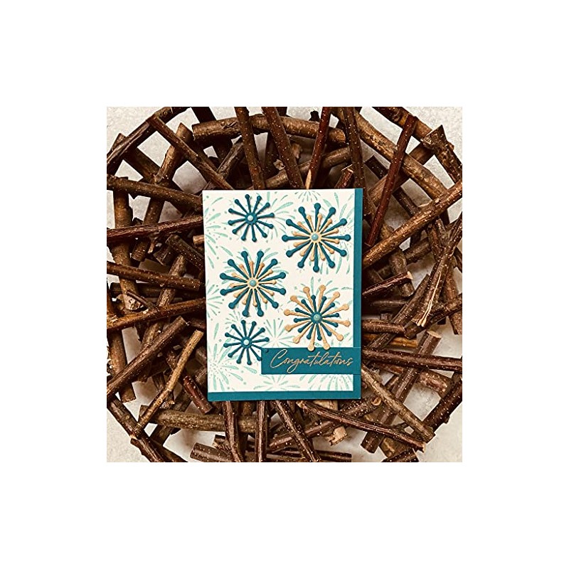 Hero Arts C6465 Wood Block Stamp, Cursive Congratulations