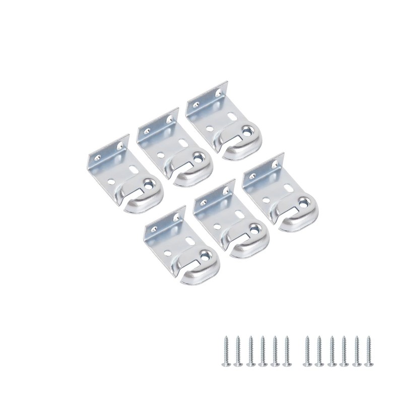 Spring Roller Shade Brackets for 1" Cardboard Roller Shades- Inside/Outside