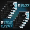 5 GUM Wintermint Ascent Sugar Free Chewing Gum Bulk, 15