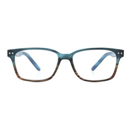 Foster Grant womens Aurelia E.glasses Blue Light Glasses, Teal, 53 mm US