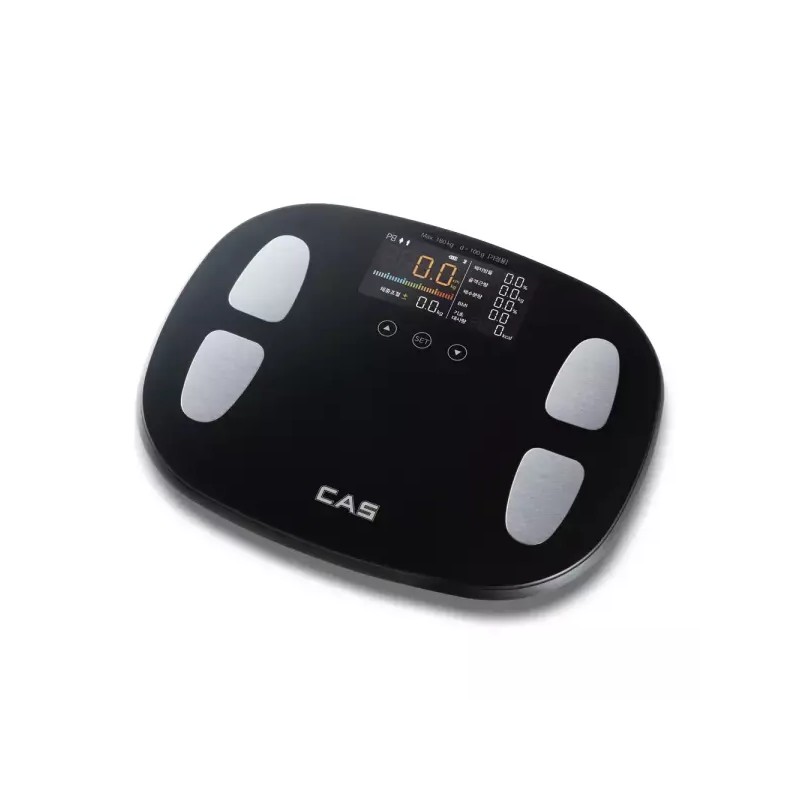 Cass 카스 스마트체중계 BFA-S9 체지방 대형한글화면 가정용체중계 [화이트] Cas Smart