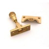 Solid Brass Brighton Victorian Brass/Chrome SASH Screw Down Wedge Window