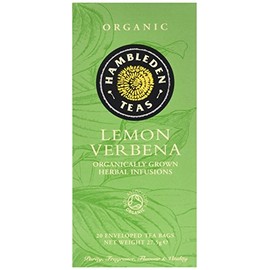 Hambleden Herbs Organic Lemon Verbena 20 Tea Bags (Pack of 6)