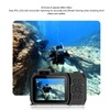 4K 65MP Underwater Camera Autofocus 2.88in 1.44in Dual Screen 2500mAh