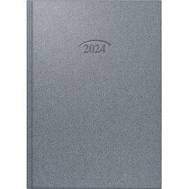 BRUNNEN Daily calendar model 765 2024, 1 page = 1 day, sheet size 14.3 x 20.2 cm, stratossilver