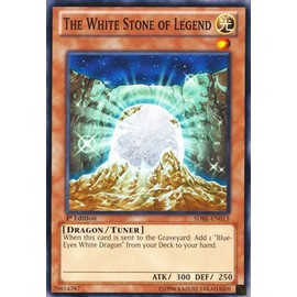 Yu-Gi-Oh! - The White Stone of Legend (SDBE-EN013) - Structure Deck: Saga of Blue-Eyes White Dragon - Unlimited Edition - Common